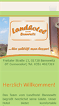 Mobile Screenshot of landhotel-bannewitz.de